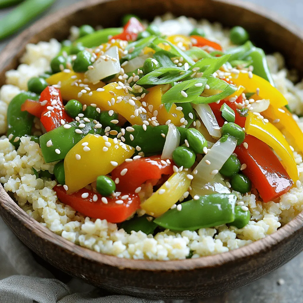 Cauliflower Rice Stir-Fry Flavorful and Easy Recipe