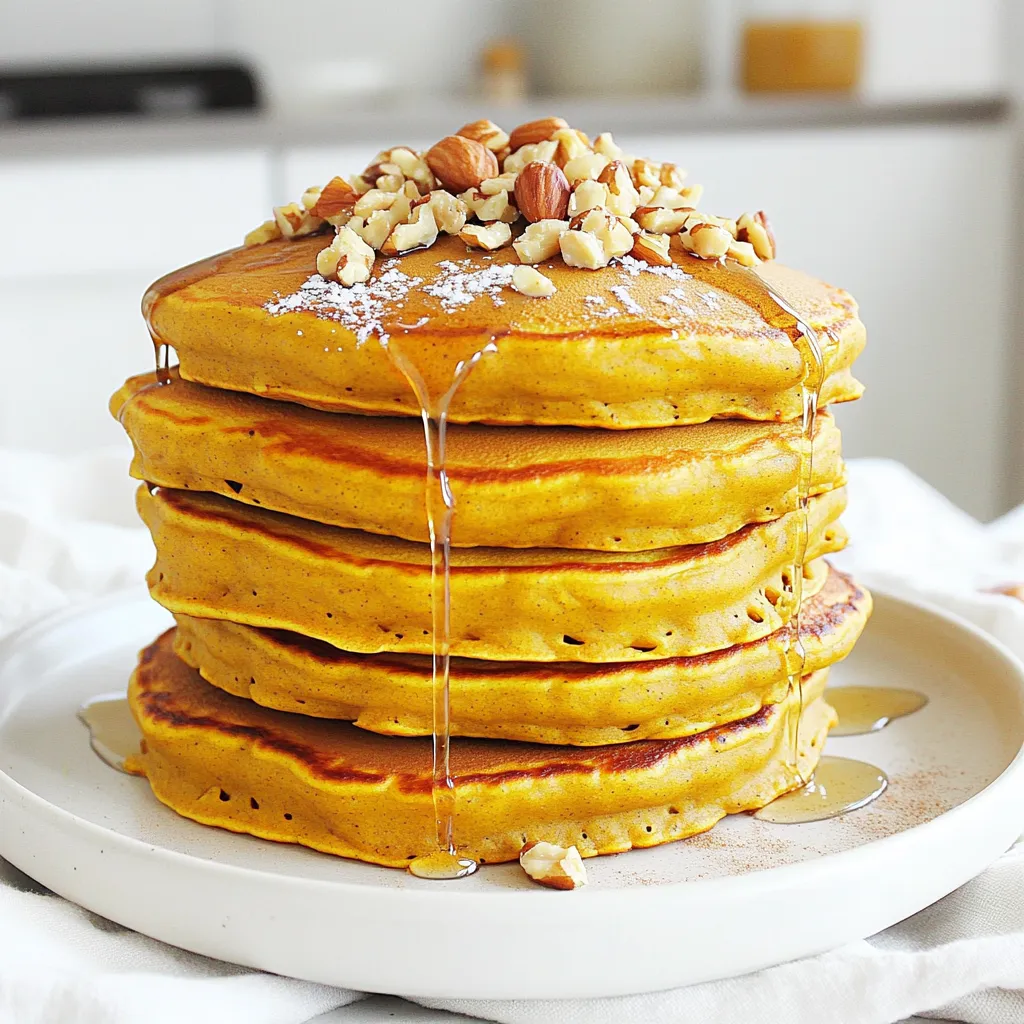 Pumpkin Protein Pancakes Healthy and Tasty Recipe