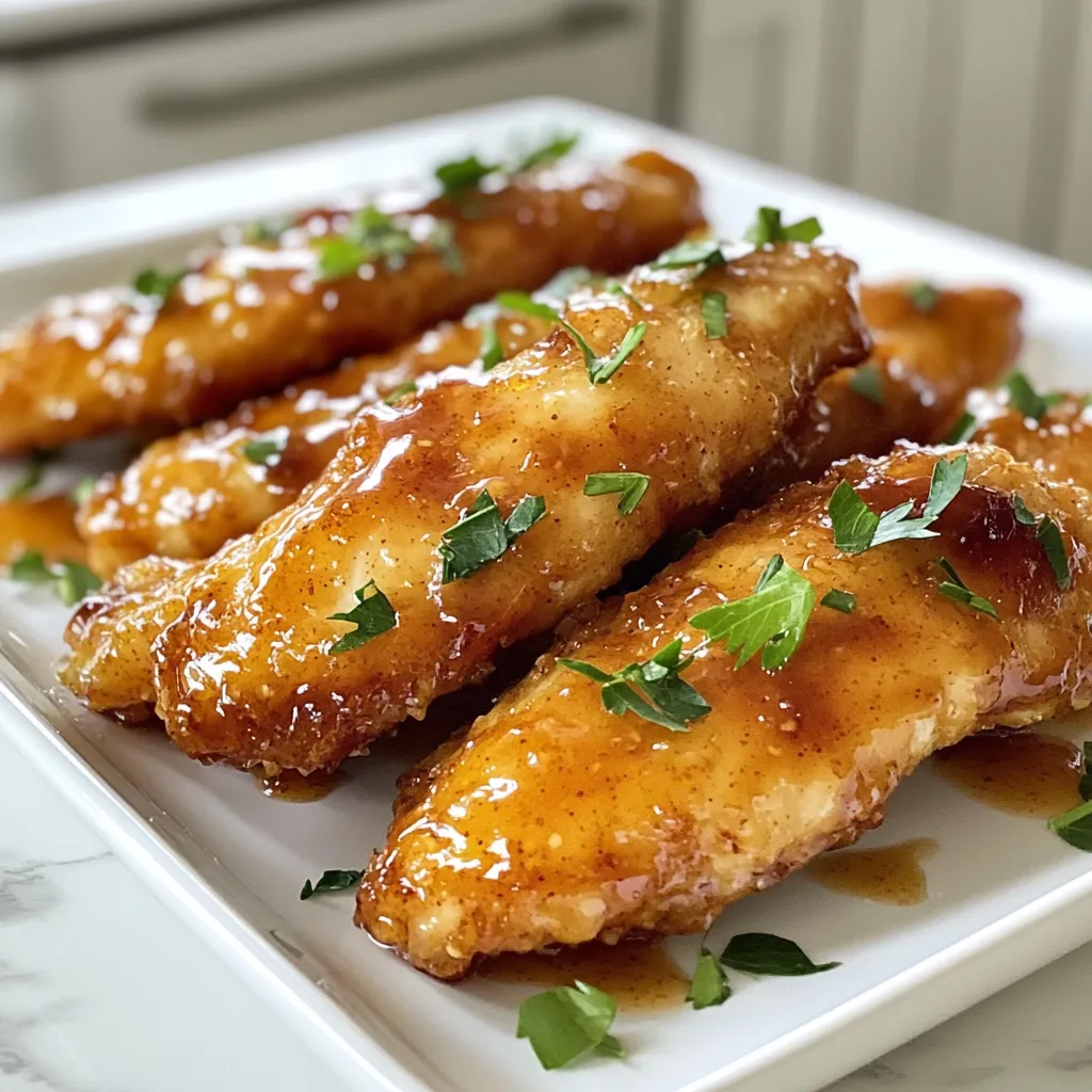 Brown Sugar Chicken Tenders Savory and Simple Dish
