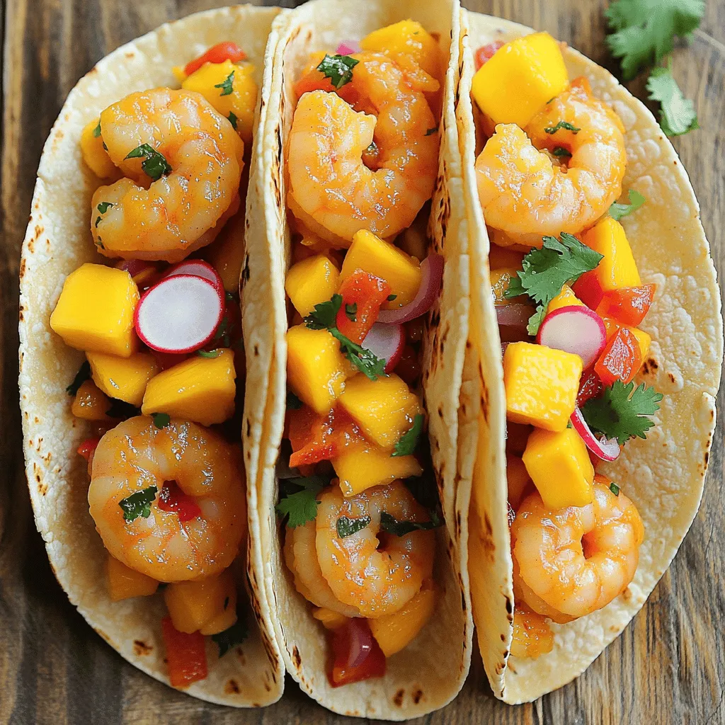 Spicy Mango Shrimp Tacos Flavorful and Easy Recipe