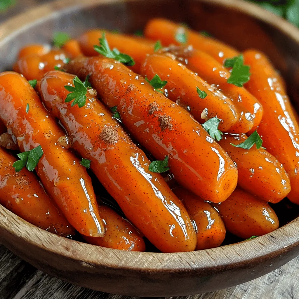 Maple Brown Sugar Glazed Carrots Simple and Tasty