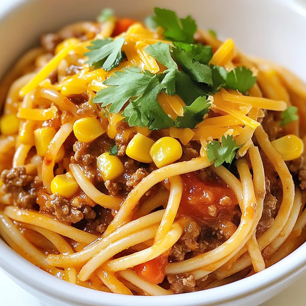 Cowboy Spaghetti Flavorful and Hearty Family Meal