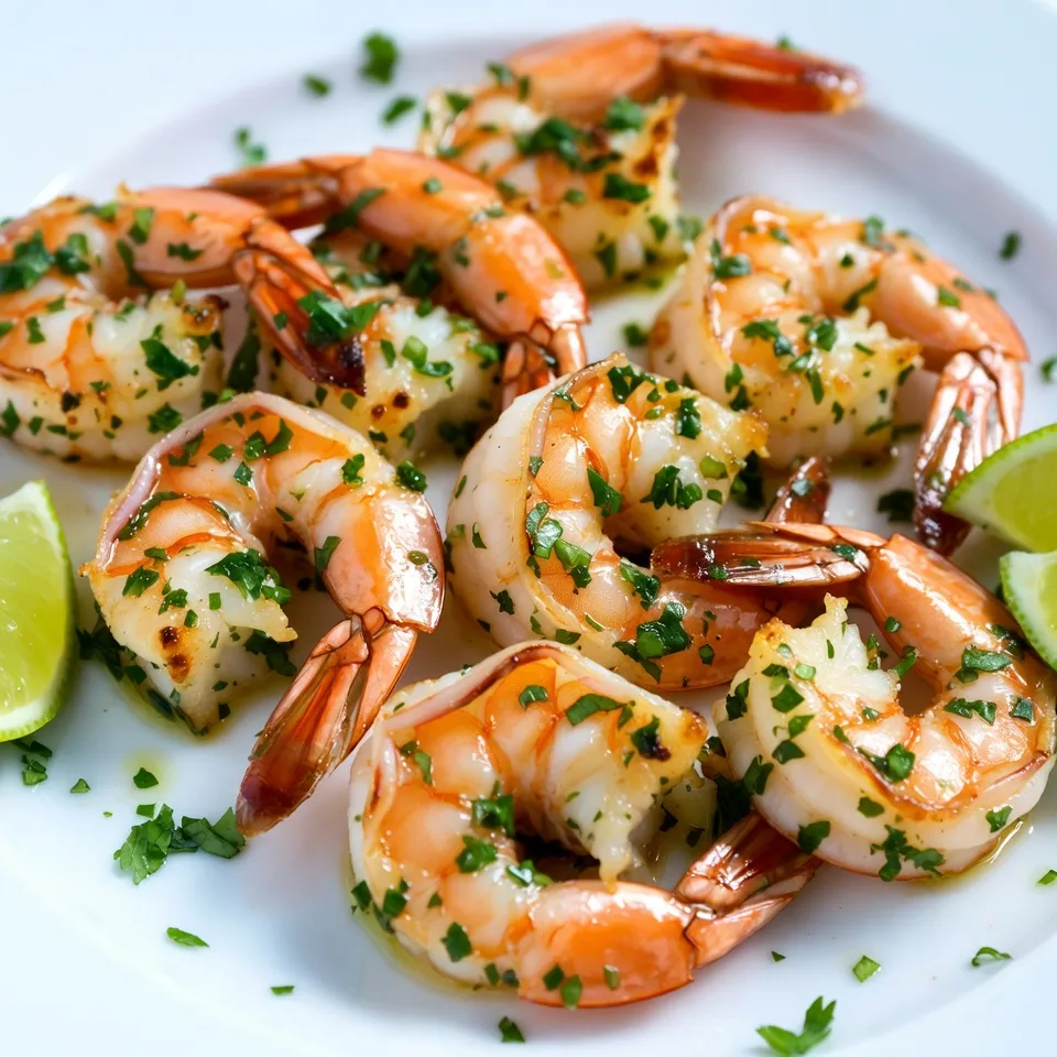 Cilantro Lime Shrimp Skewers Flavorful Grilling Dish