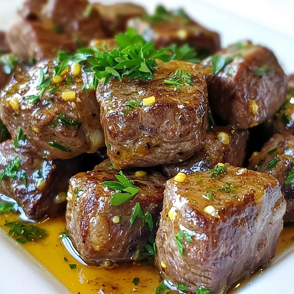 Garlic Butter Steak Bites Flavorful and Easy Recipe