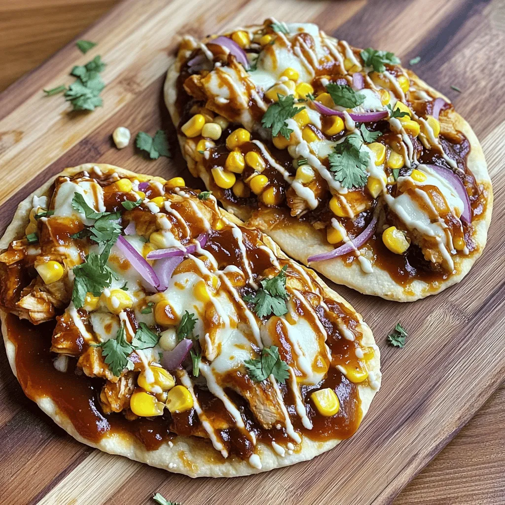 Savory BBQ Chicken Flatbread Simple and Tasty Meal
