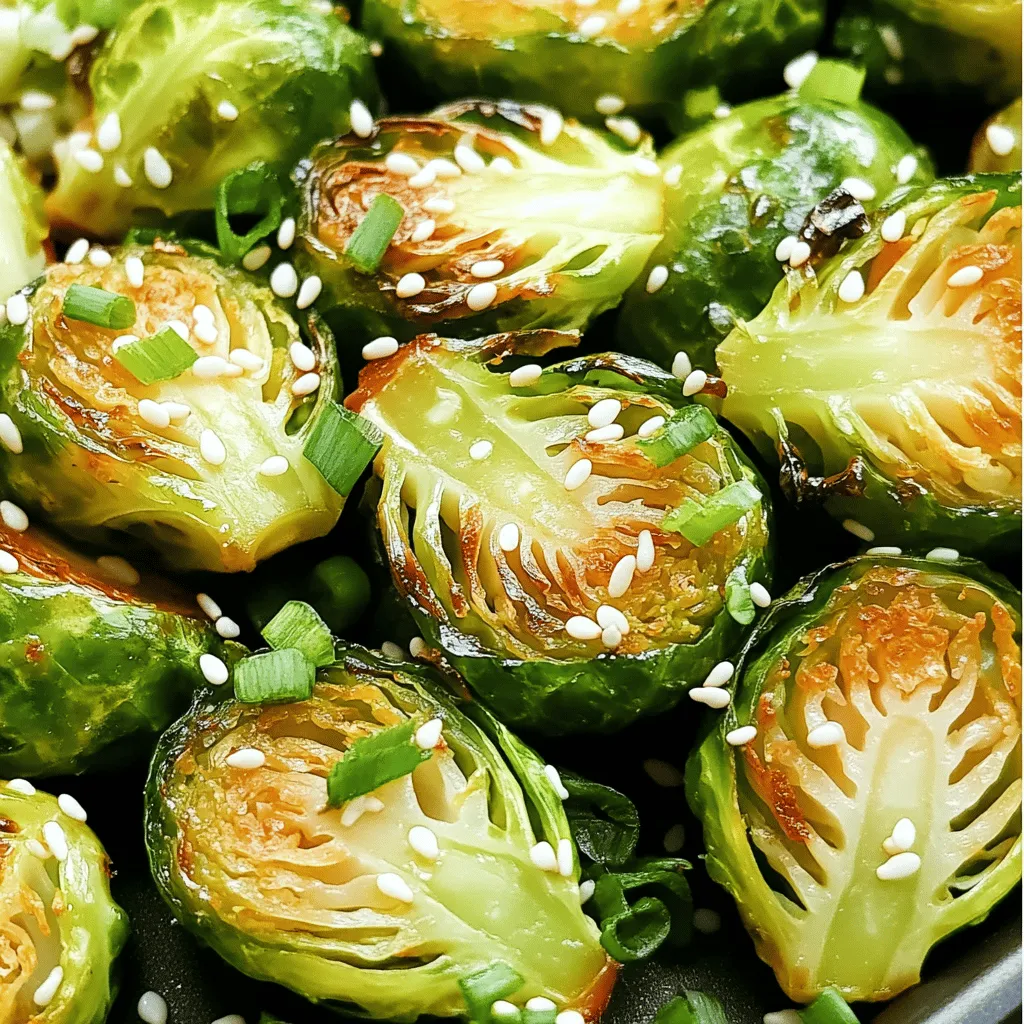 Honey Sriracha Brussels Sprouts Flavorful and Simple