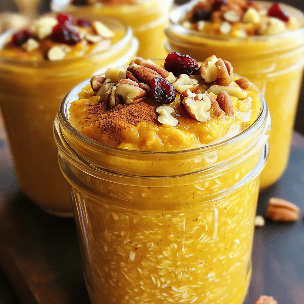 Pumpkin Spice Overnight Oats Simple and Delicious Recipe