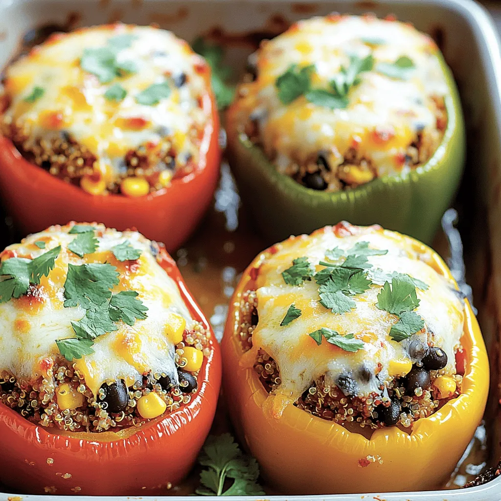 Cheesy Stuffed Bell Peppers Flavorful and Easy Recipe