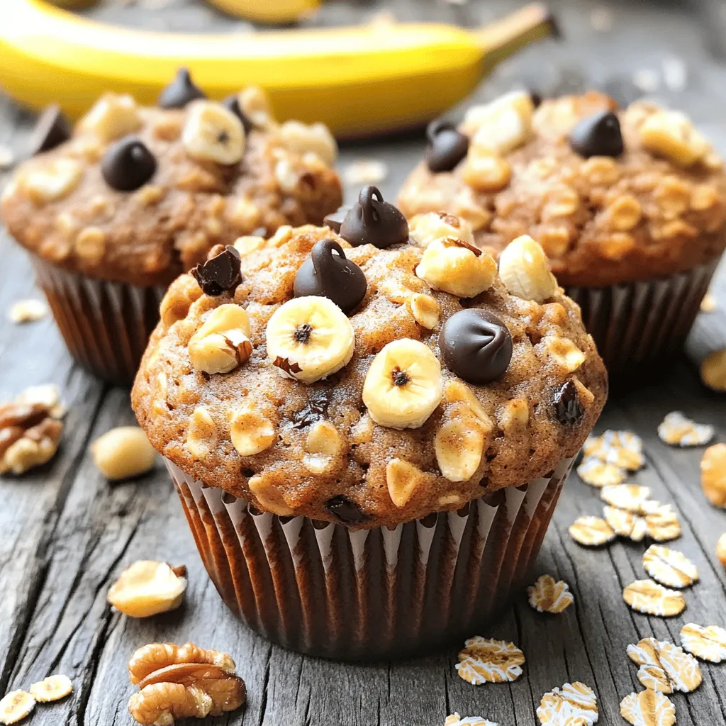 Banana Oatmeal Muffins Tasty and Healthy Treat