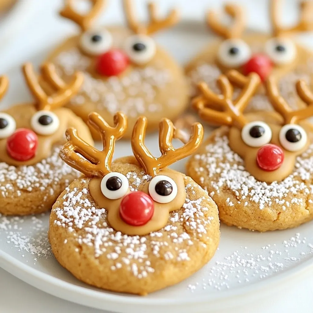 No-Bake Reindeer Cookies Fun and Simple Holiday Treat