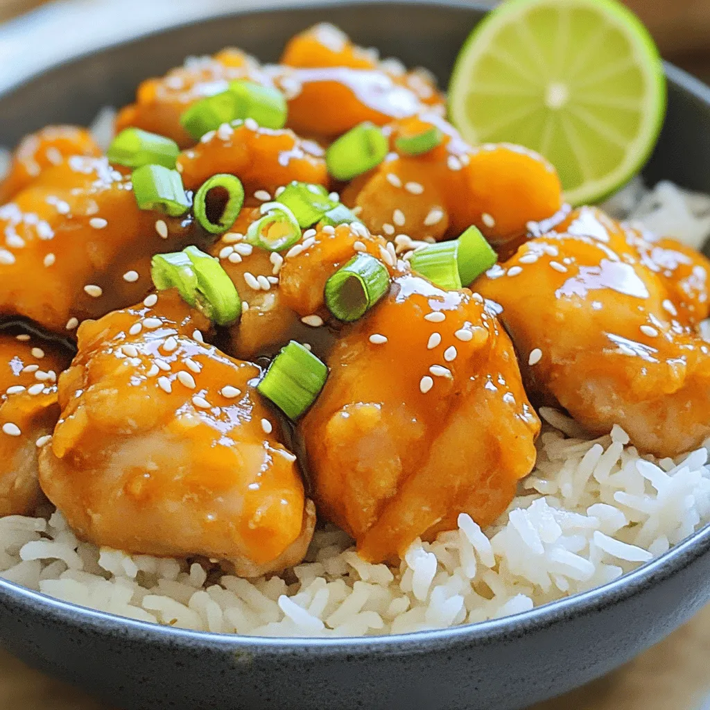 Sticky Orange Chicken Flavorful and Easy Recipe