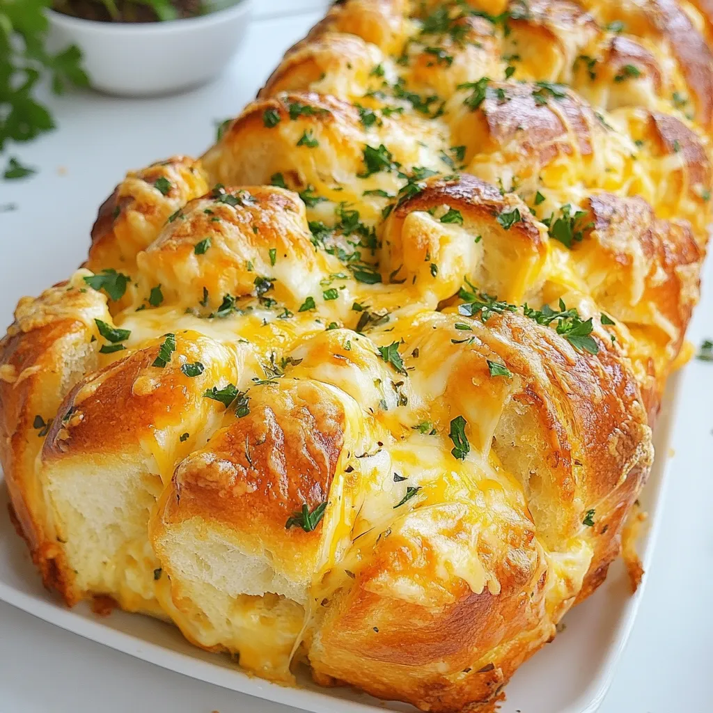Cheesy Pull Apart Garlic Bread Savory and Simple Treat