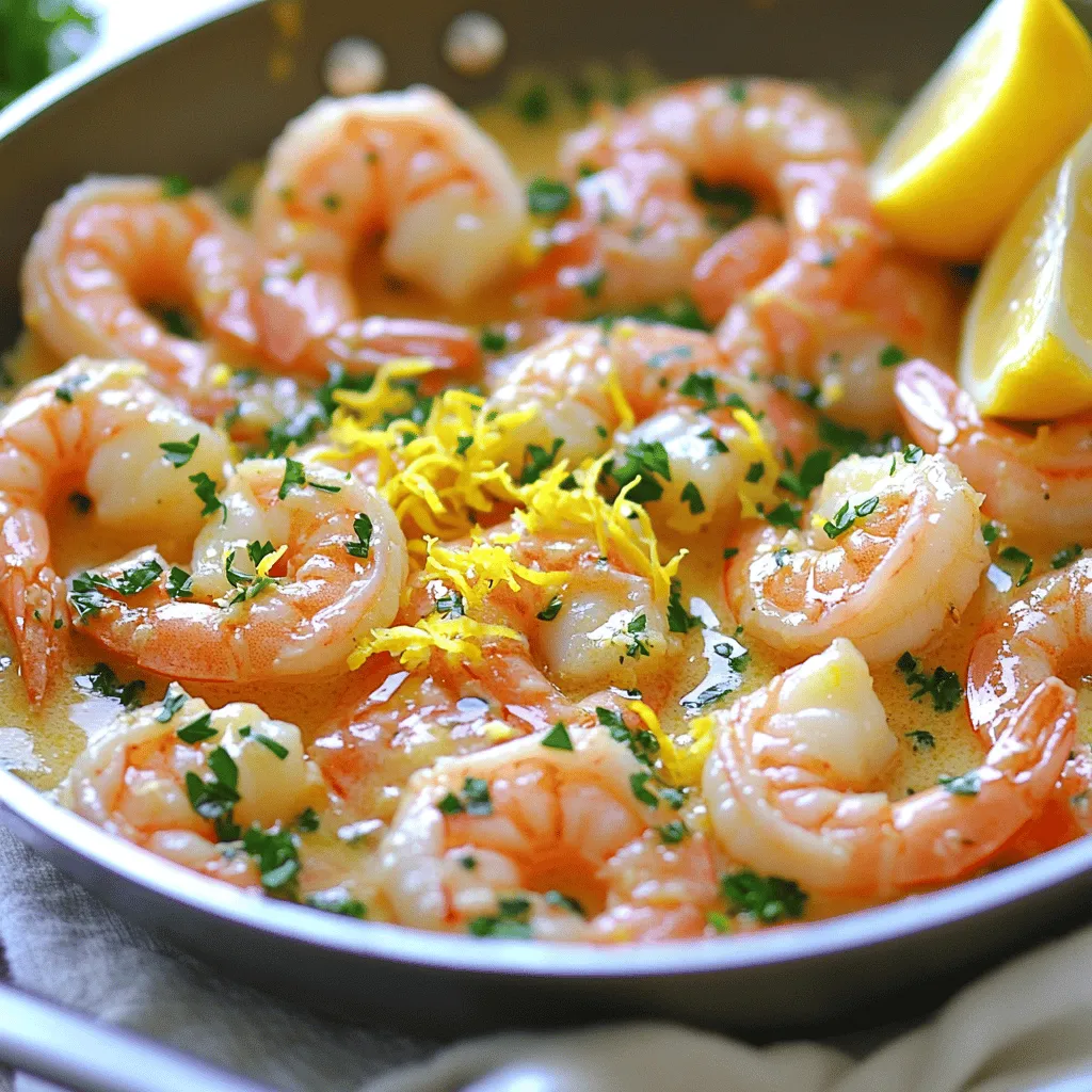 Lemon Garlic Butter Shrimp Quick &#038; Tasty Recipe