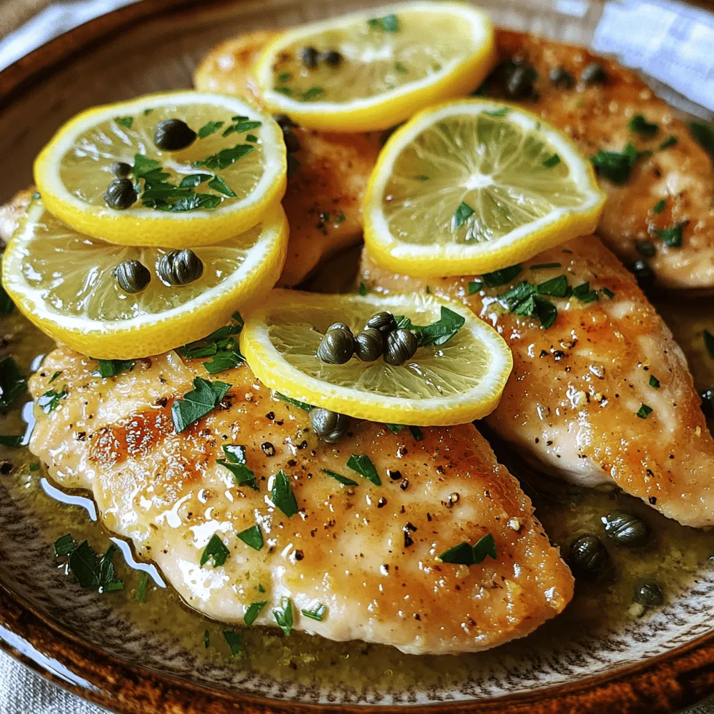 Easy Chicken Piccata Quick and Flavorful Recipe