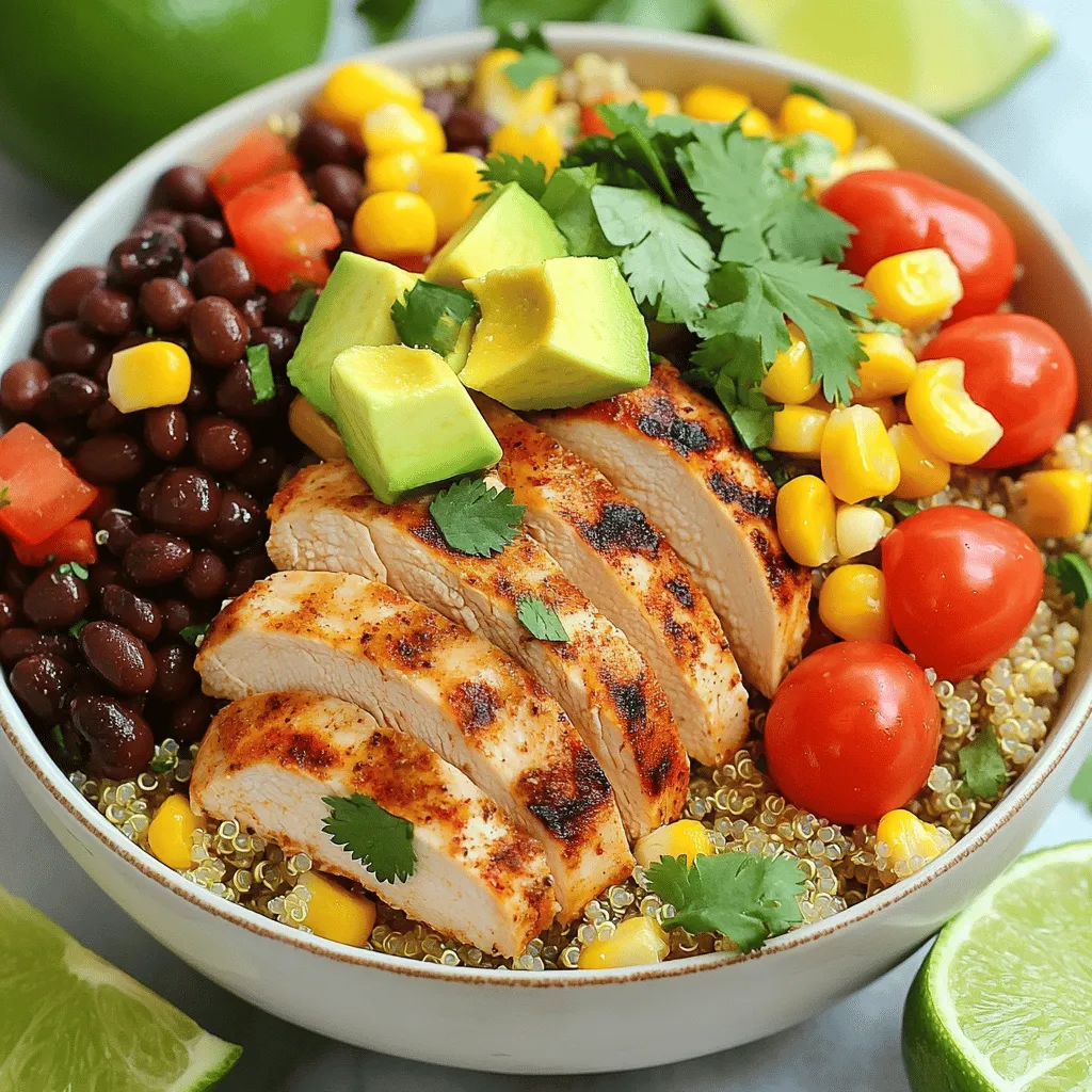 Easy Chicken Burrito Bowls Simple and Tasty Meal