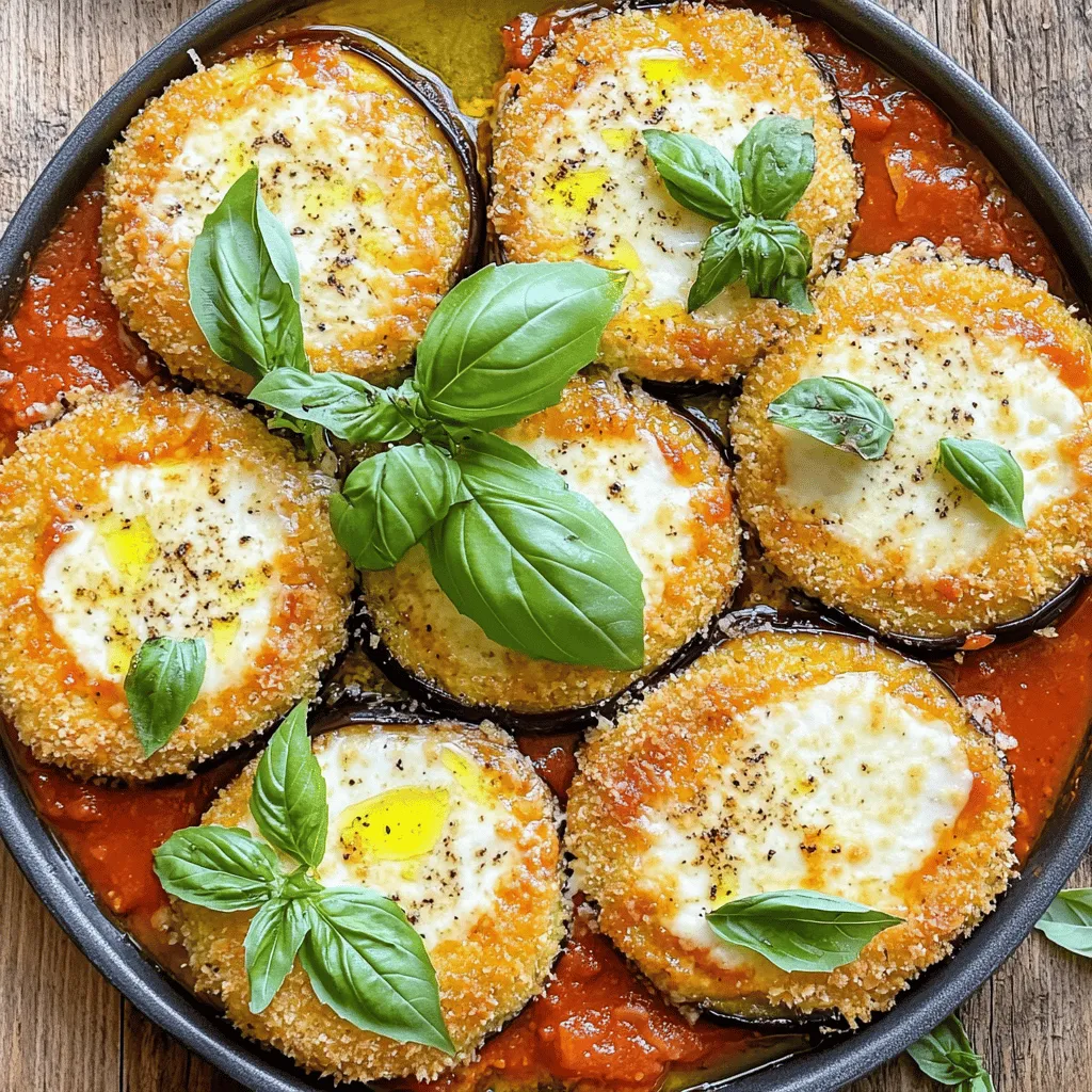 Crispy Baked Eggplant Parmesan Simple and Tasty Recipe