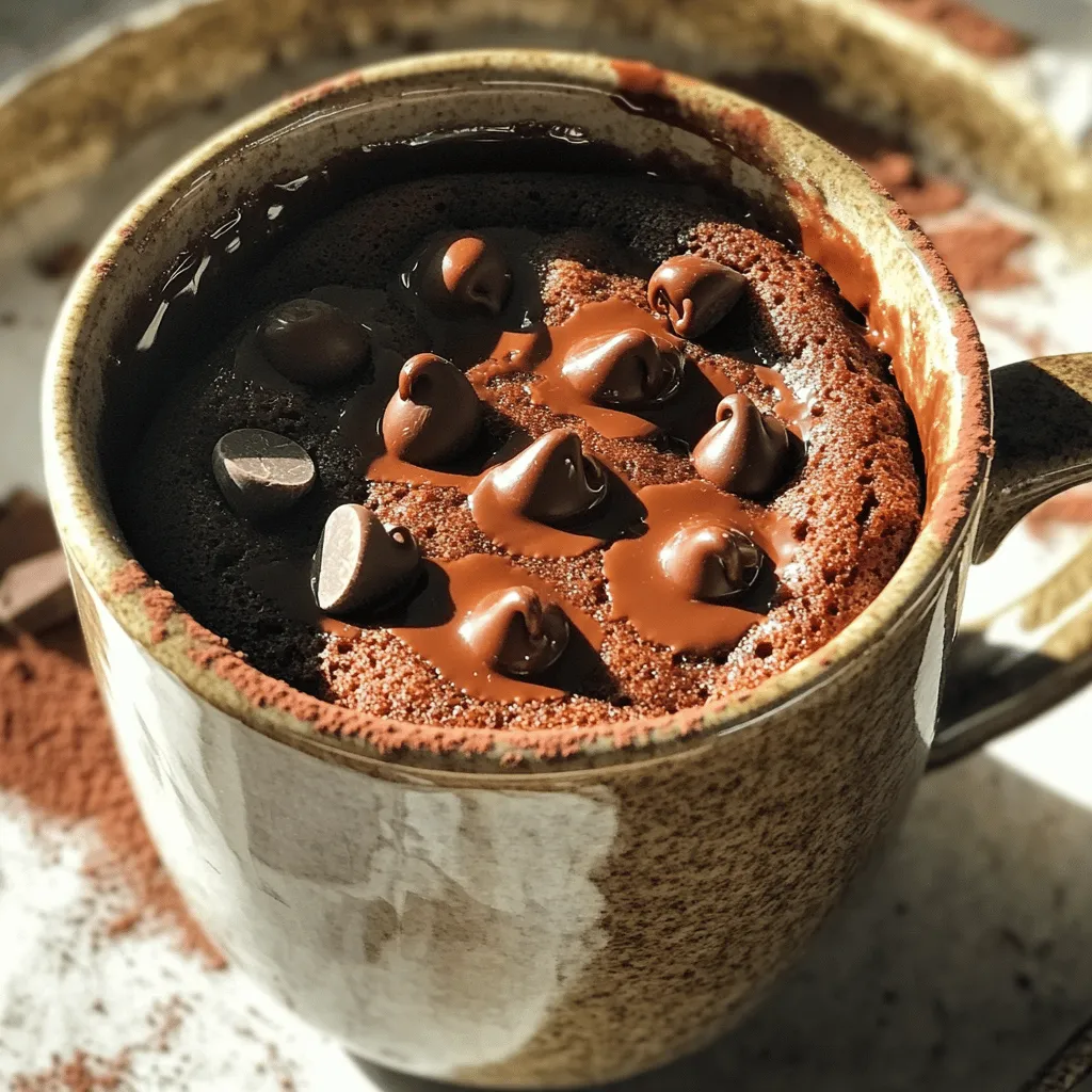 Easiest Chocolate Mug Cake Quick and Simple Recipe
