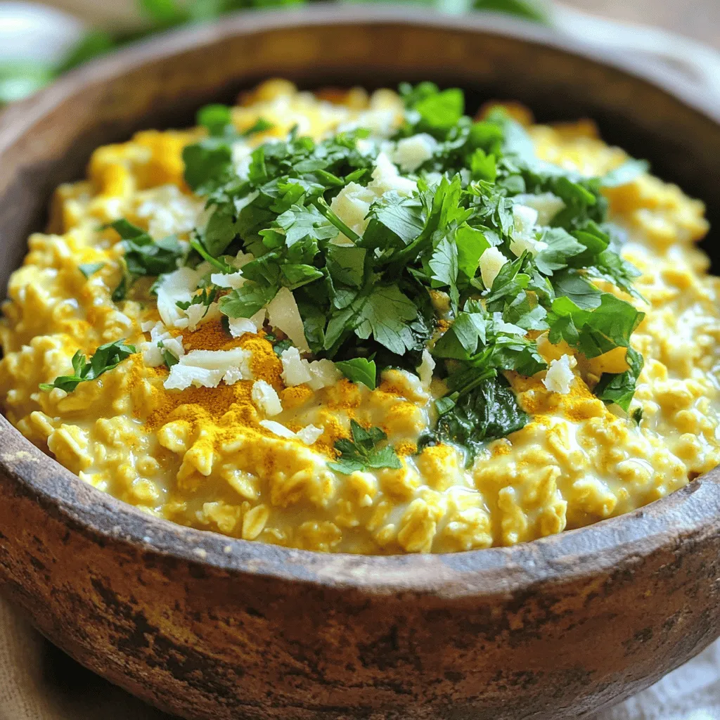 Savory Oats with Spinach Wholesome Comfort Meal