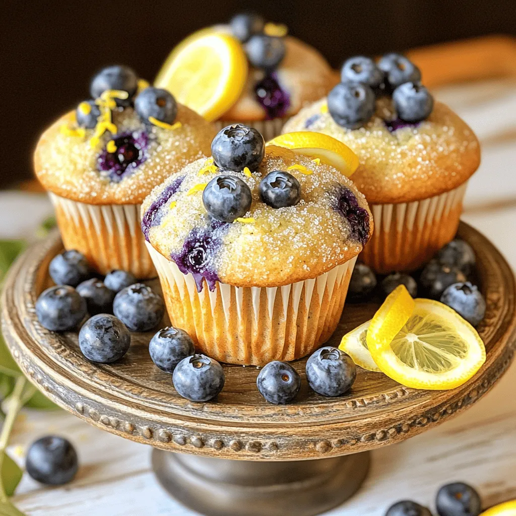 Lemon Blueberry Muffins Delightful and Easy Recipe