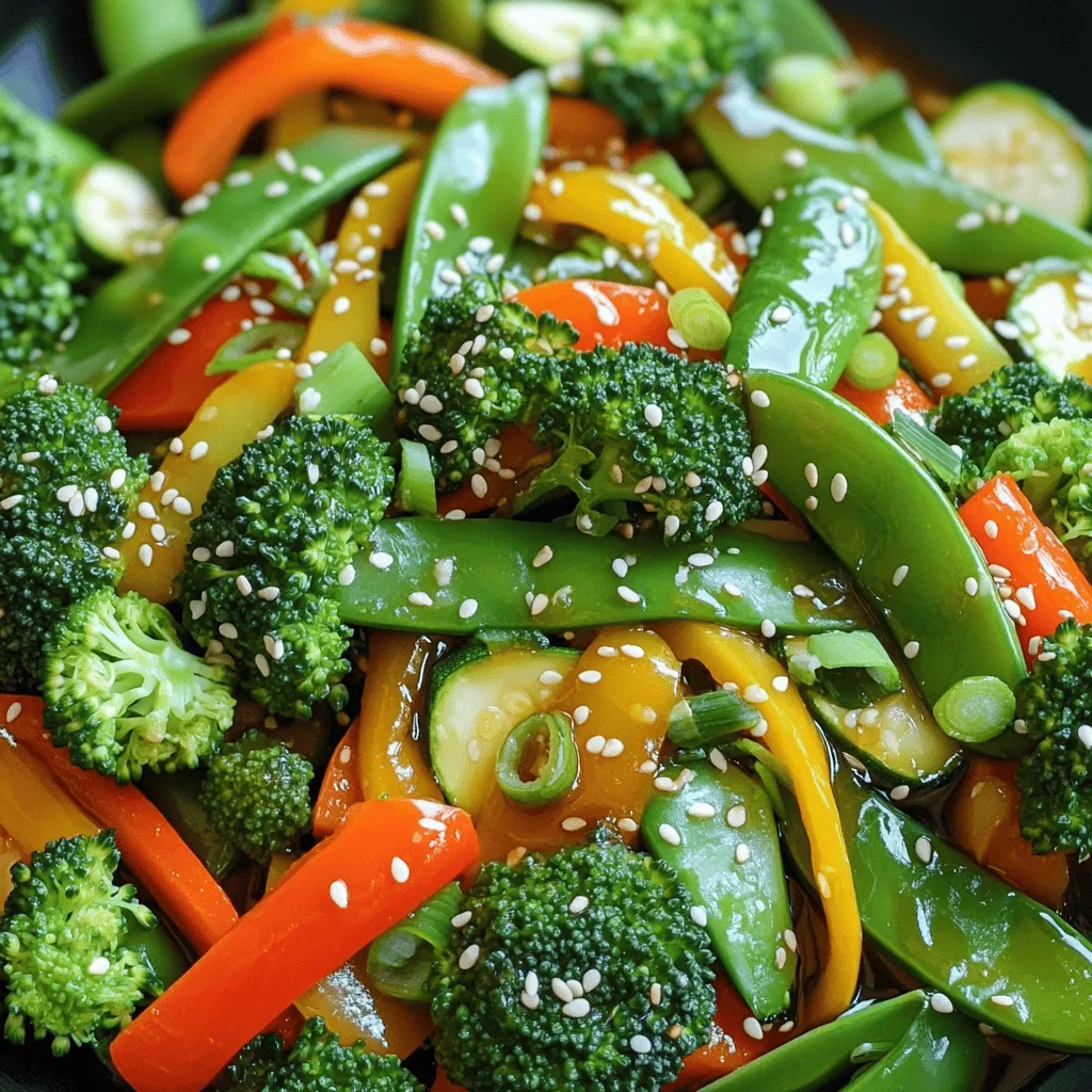 Easy Vegetable Stir Fry Quick and Healthy Recipe
