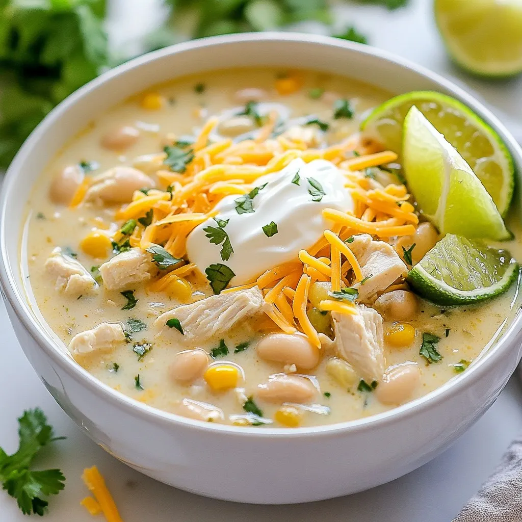Stovetop White Chicken Chili Flavorful and Quick Meal