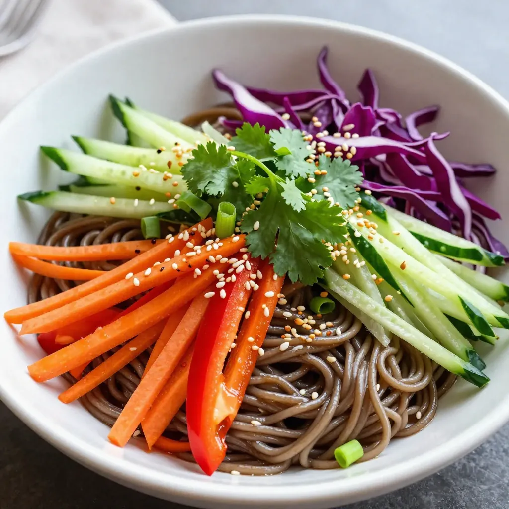 Sesame Ginger Noodle Salad Fresh and Healthy Delight