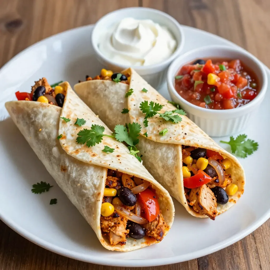 Spicy Chipotle Chicken Burritos Flavorful and Easy Recipe
