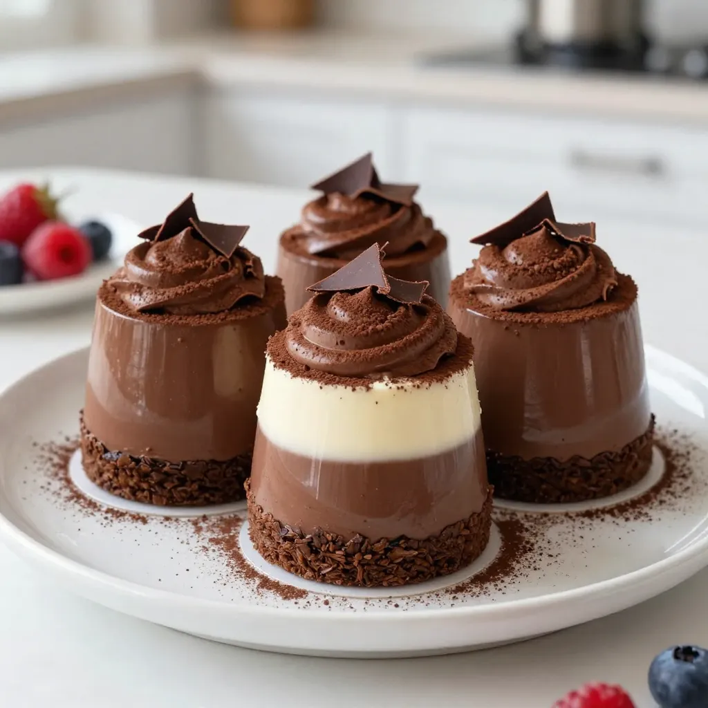 Triple Chocolate Mousse Cake Indulgent Dessert Recipe