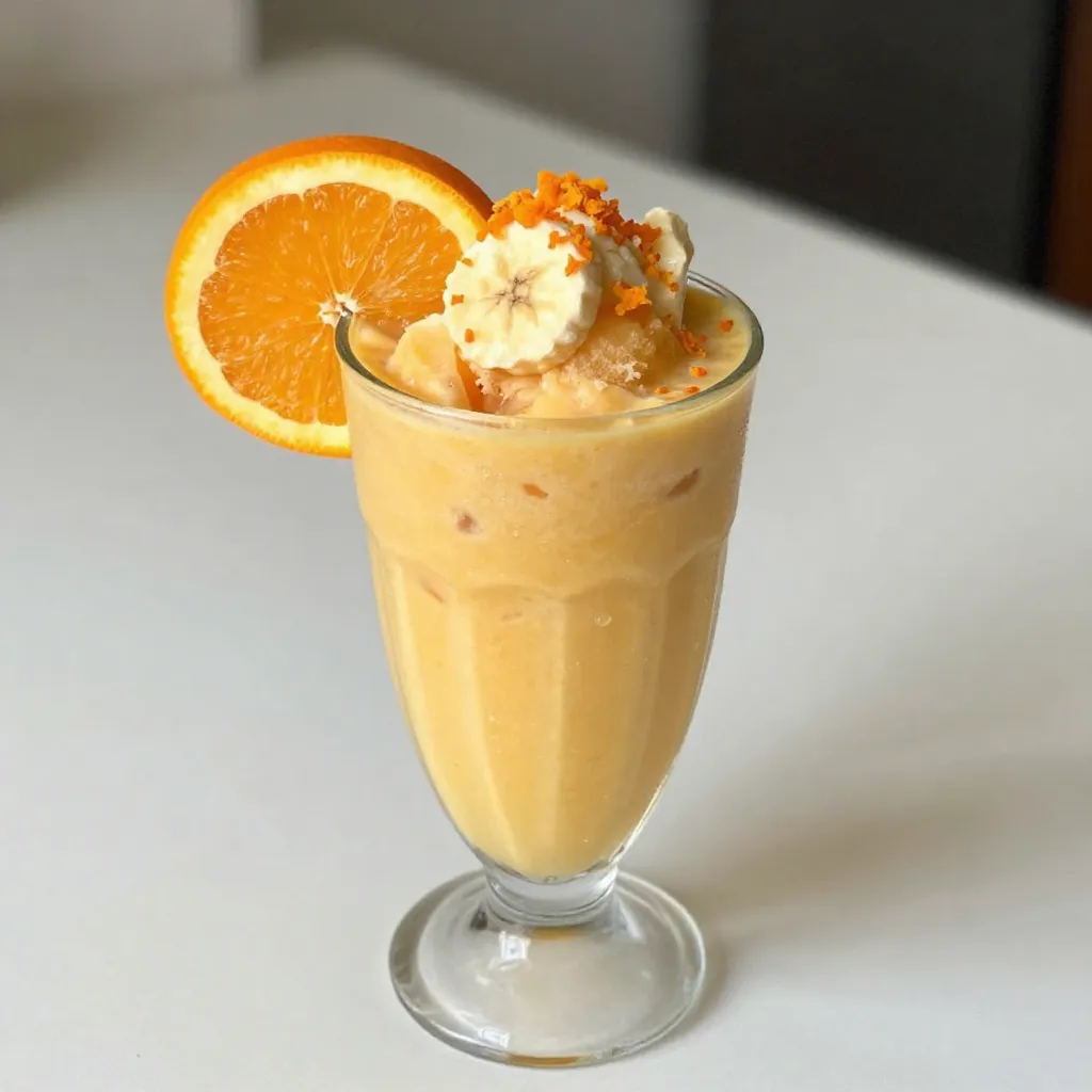 Orange Creamsicle Smoothie Refreshing and Easy Recipe