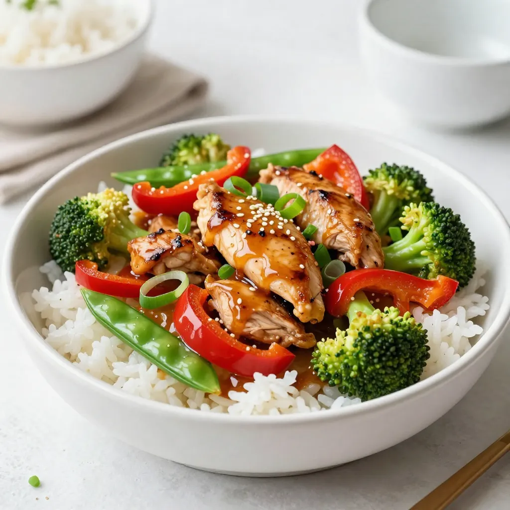 Honey Garlic Chicken Stir-Fry Flavorful Weeknight Meal