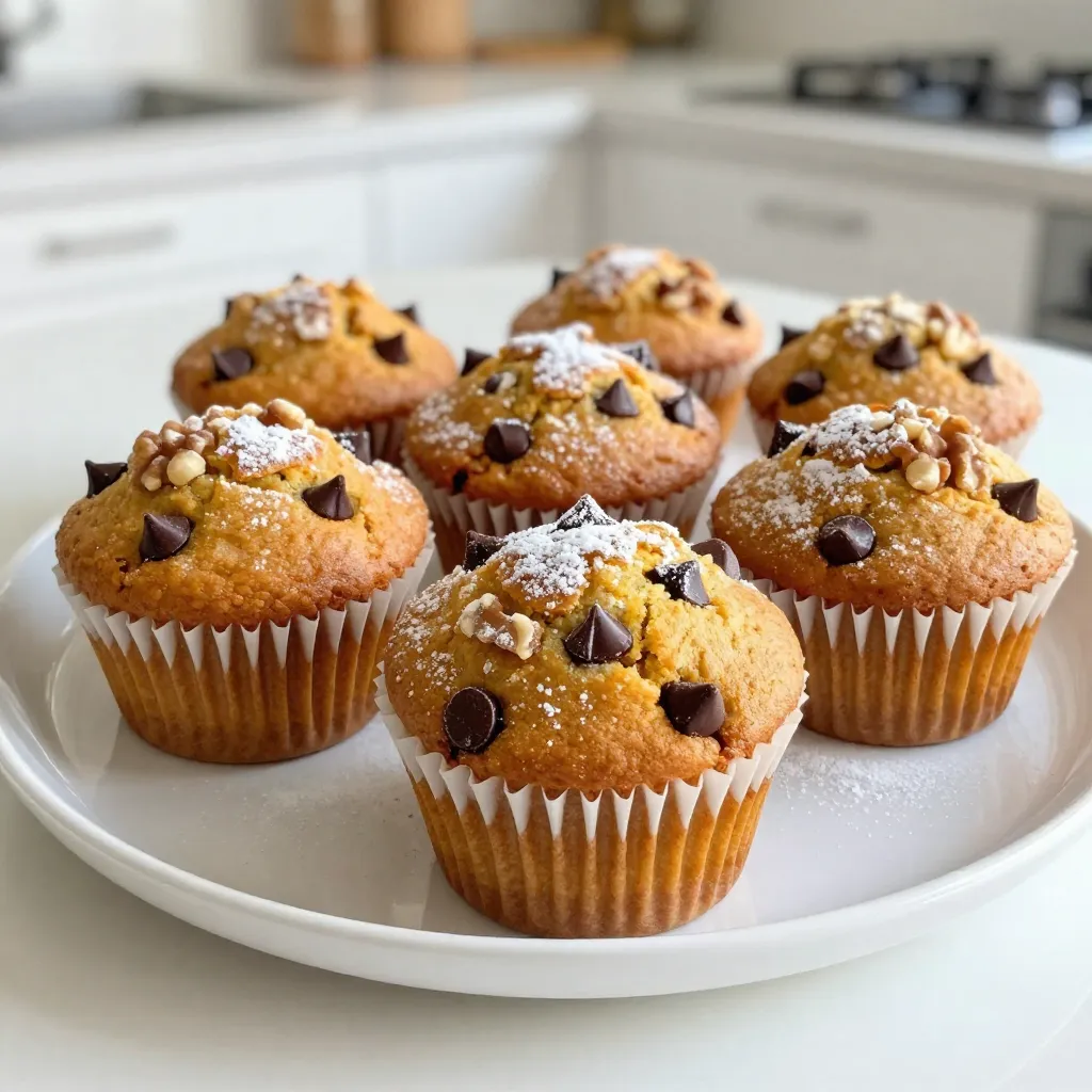 Chocolate Chip Pumpkin Muffins Savory and Simple Recipe