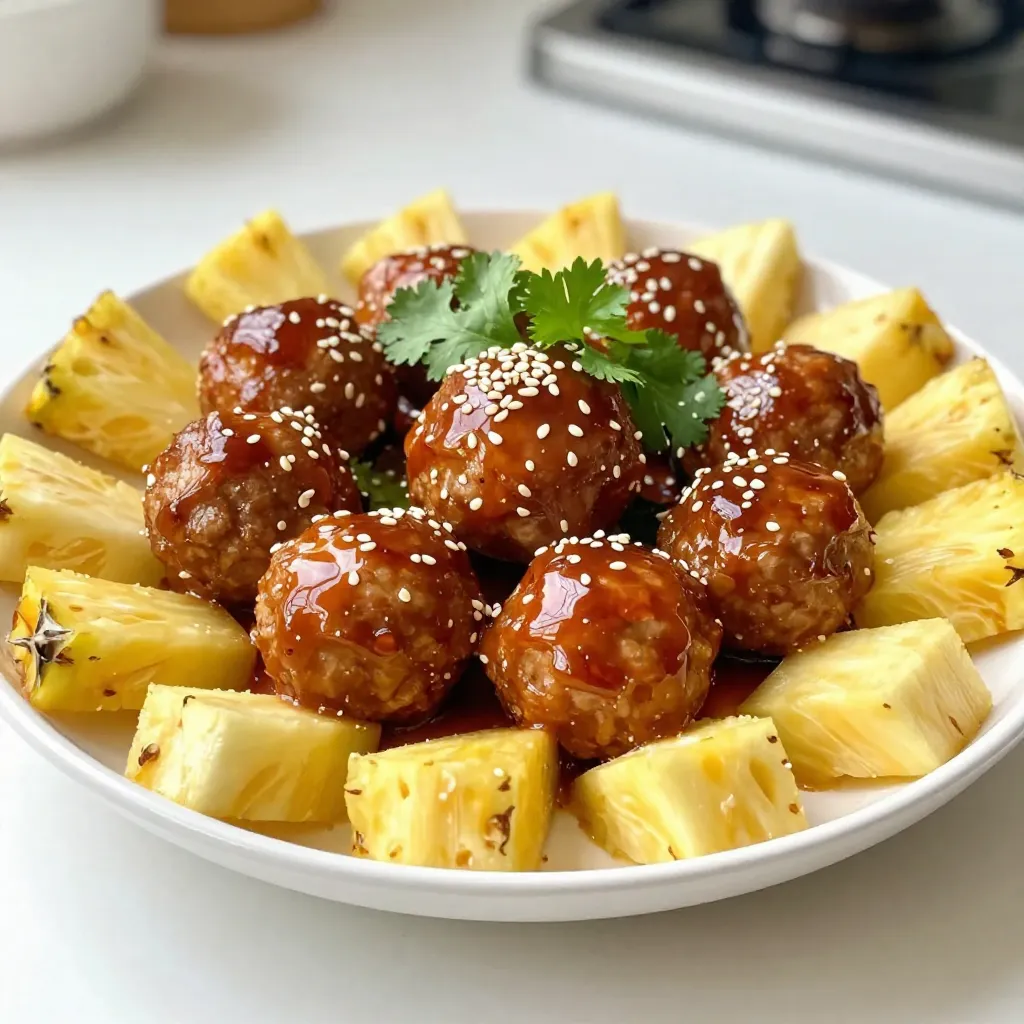 Tropical Teriyaki Meatballs Flavorful and Easy Recipe