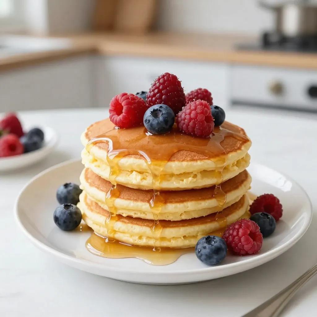 Lemon Ricotta Pancakes Delightful Breakfast Treat