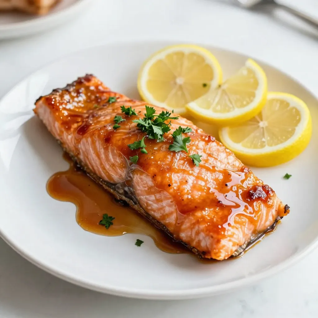 Maple Glazed Salmon Delightfully Simple Recipe
