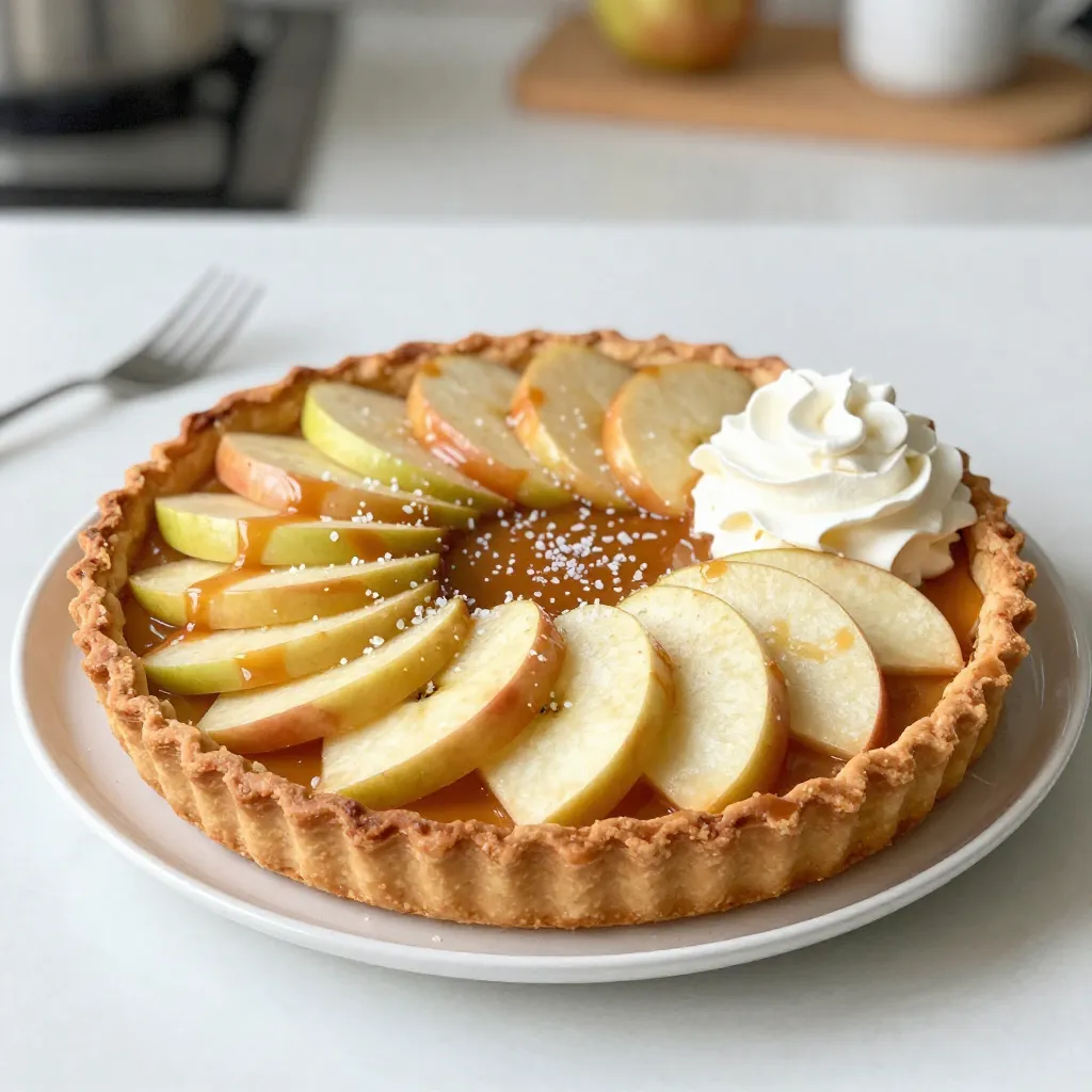 Salted Caramel Apple Tart Irresistible Fall Delight