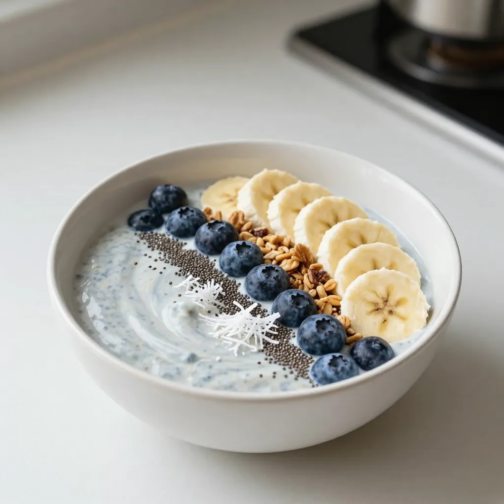 Blueberry Banana Smoothie Bowl Refreshing and Healthy