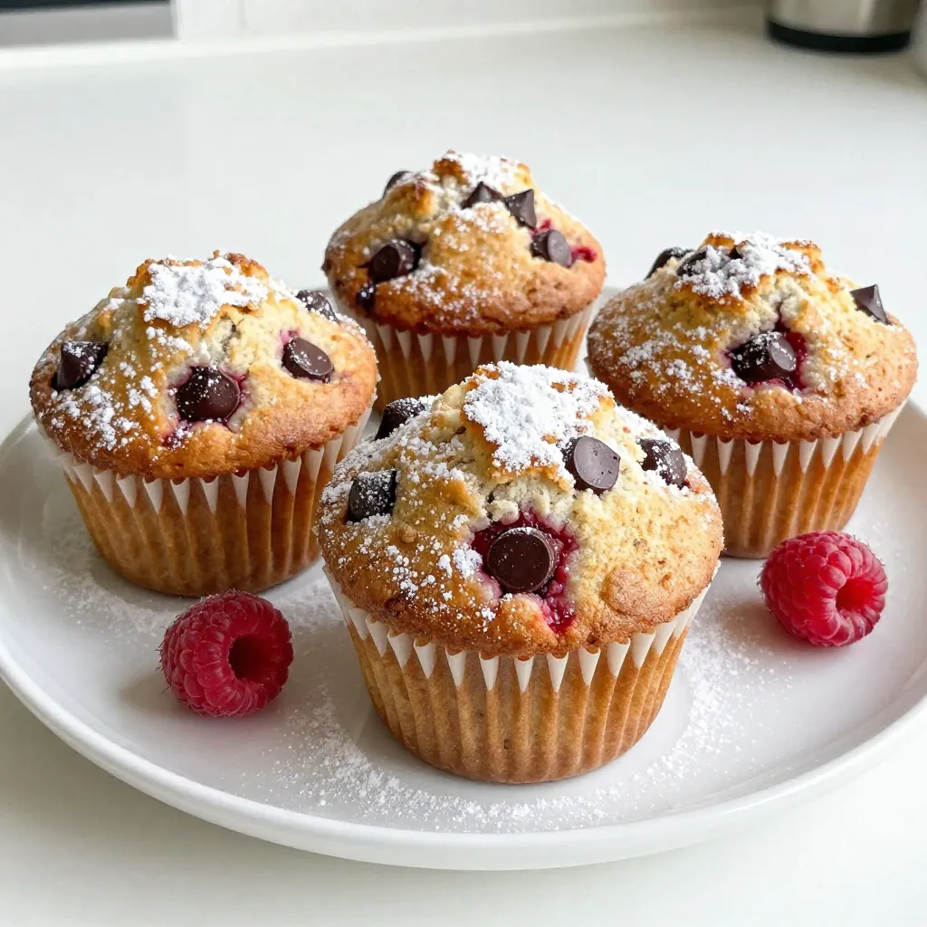 Raspberry Chocolate Chip Muffins Delightful and Easy