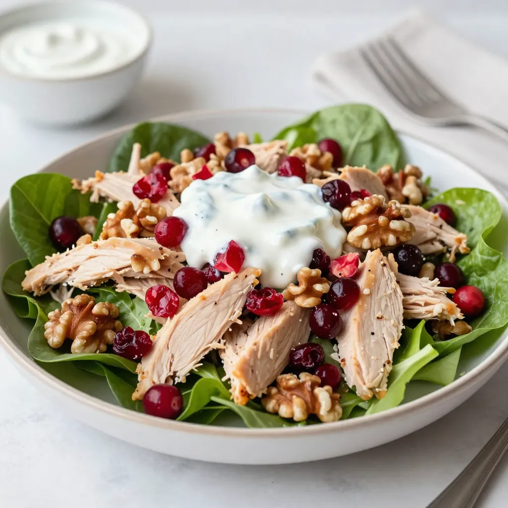 Cranberry Walnut Chicken Salad Simple and Flavorful Dish