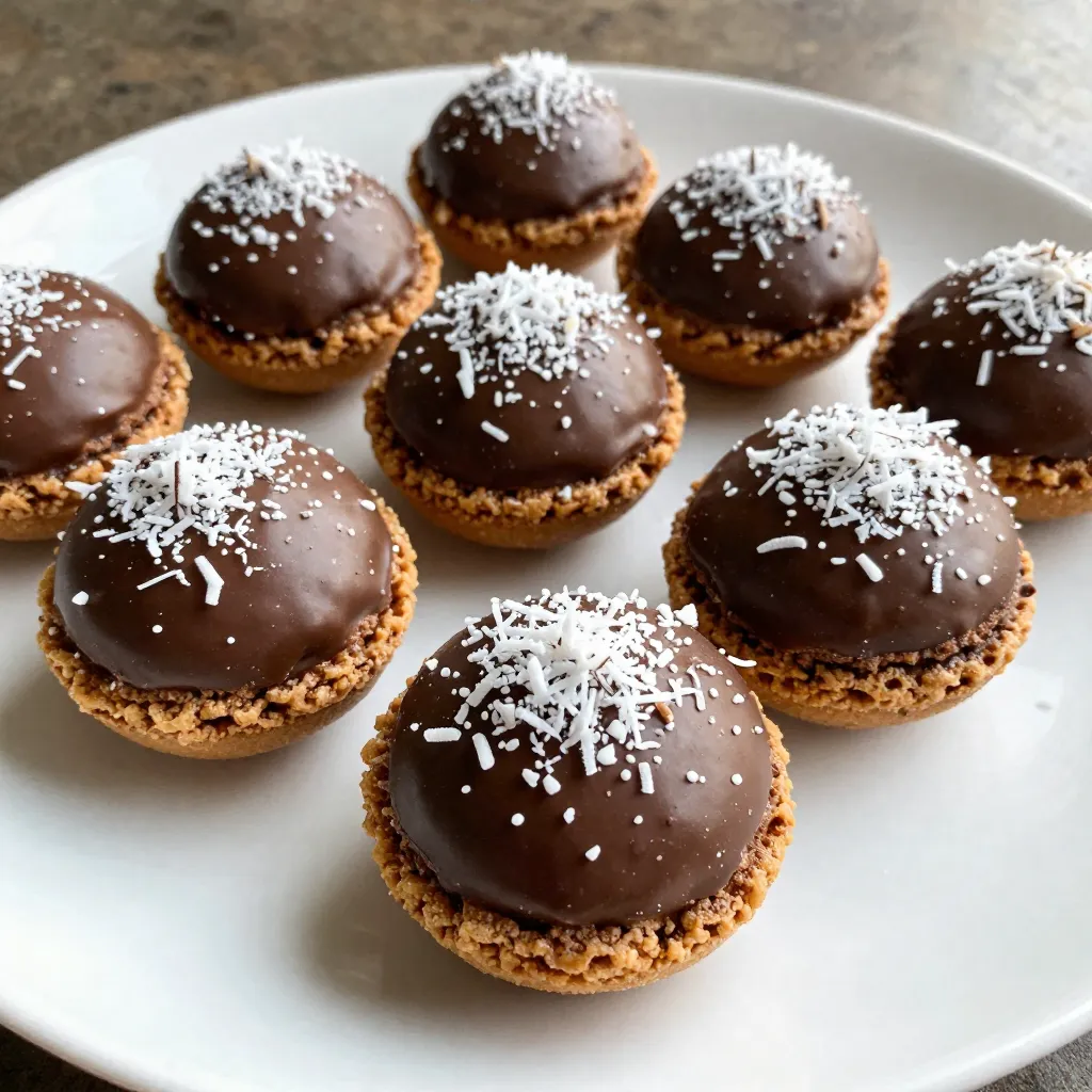 Chocolate Dipped Coconut Macaroons Simple Dessert Treat