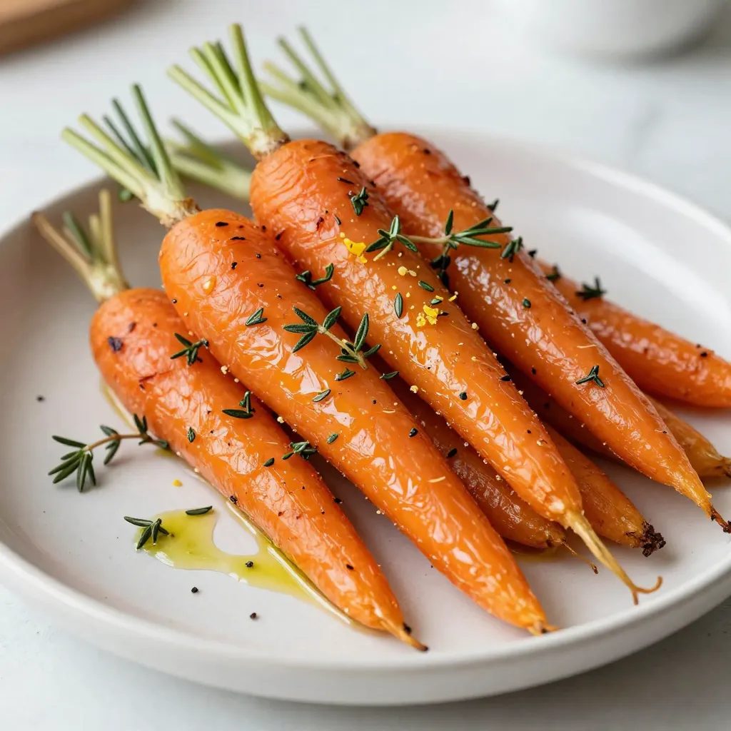 Garlic Herb Roasted Carrots Simple and Flavorful Dish