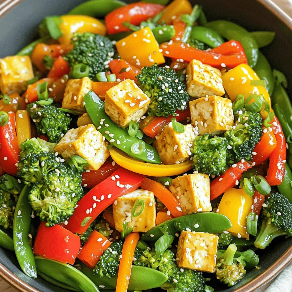 Vegetable Stir-Fry with Tofu Flavorful Meal Idea