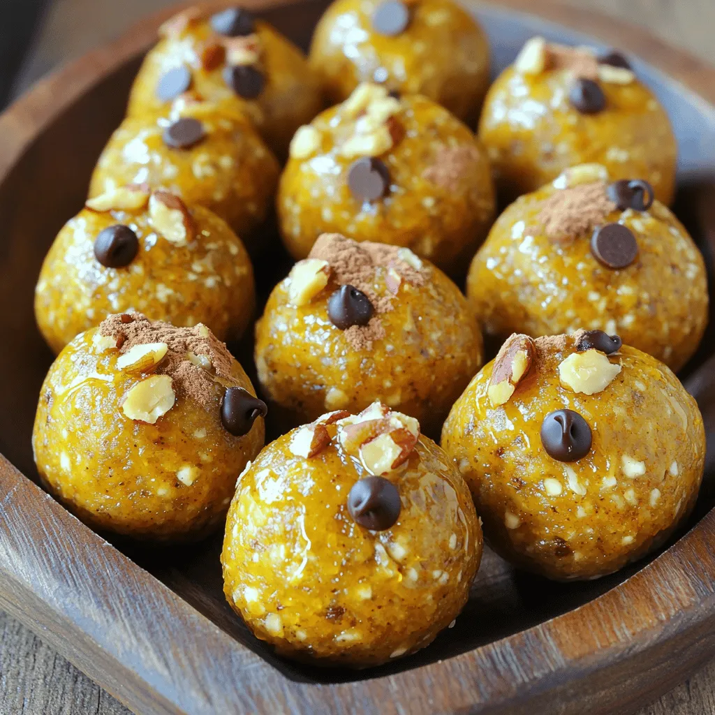 No Bake Pumpkin Spice Energy Balls Quick and Simple