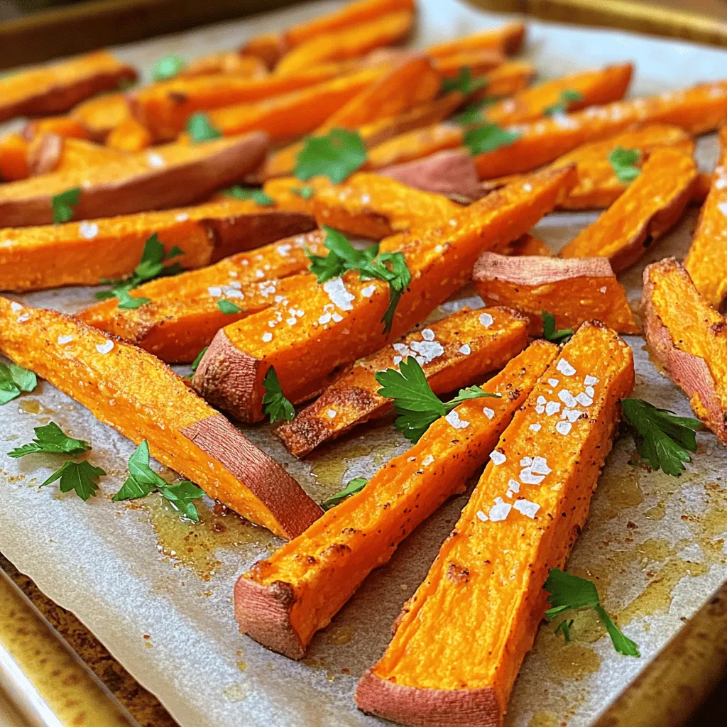 Baked Sweet Potato Fries Crispy and Flavorful Snack