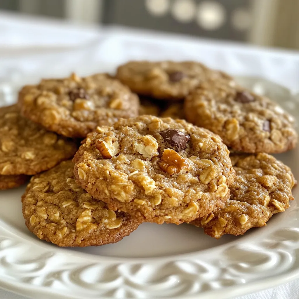 Peanut Butter Banana Oat Cookies Quick and Easy Recipe