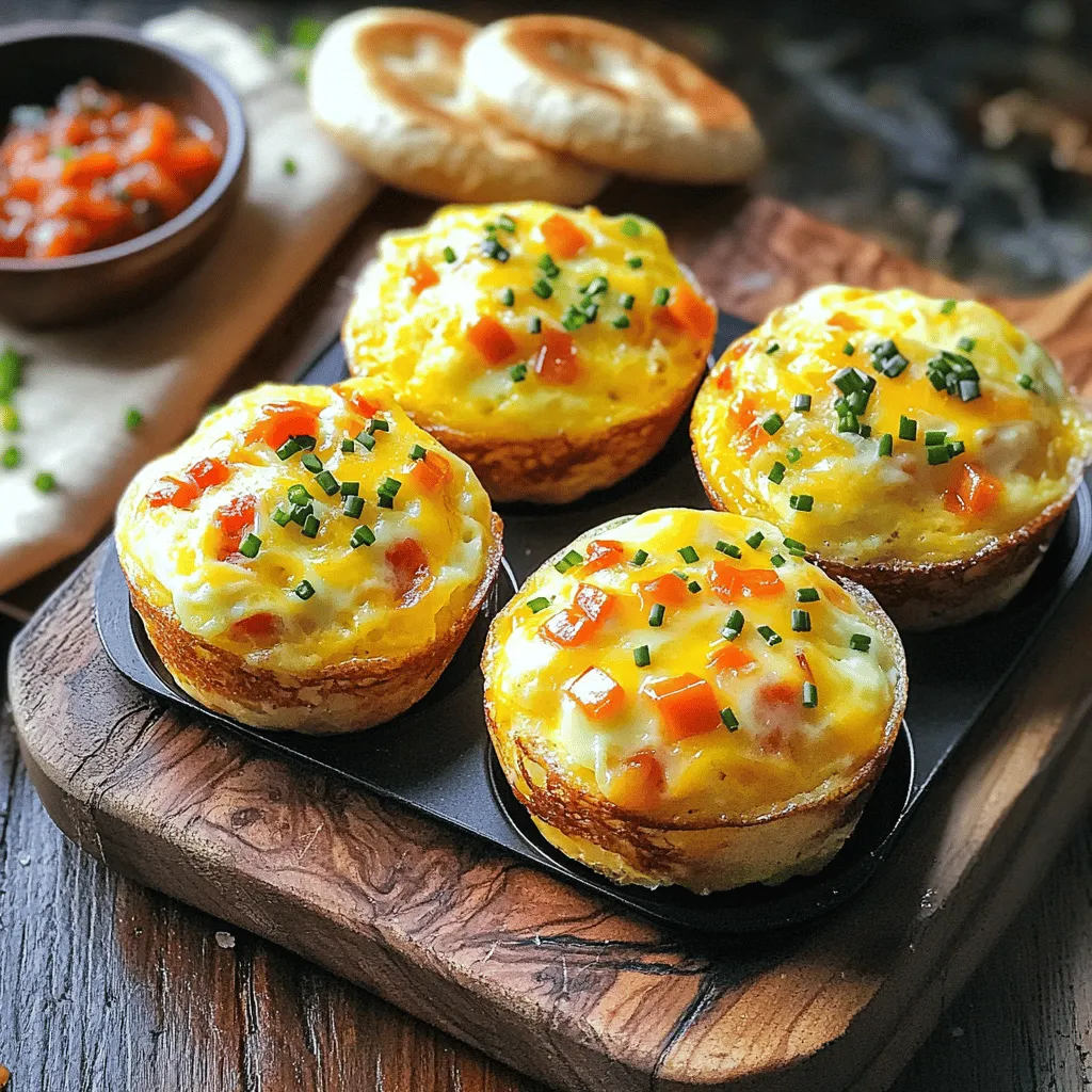 Breakfast Egg and Cheese Muffins Simple and Tasty Recipe