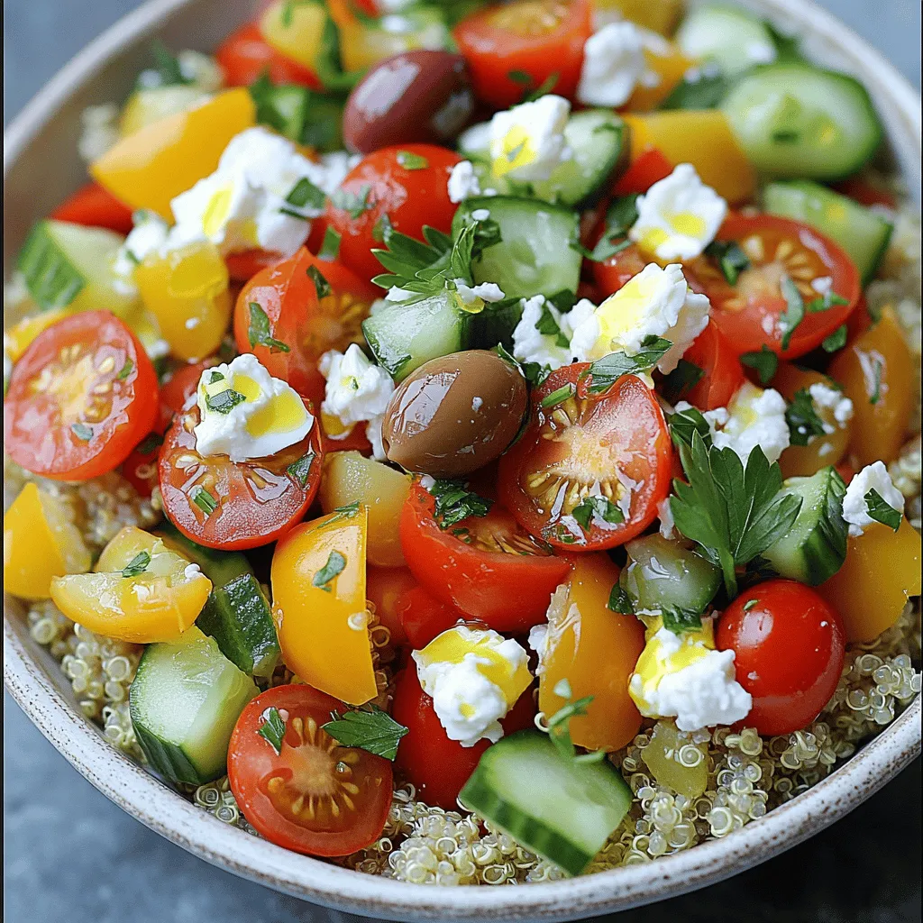 Mediterranean Grain Bowl Flavorful and Healthy Meal