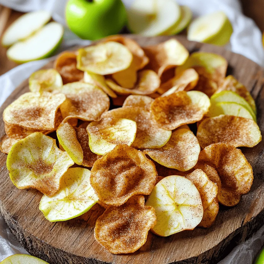 Air Fryer Cinnamon Apple Chips Crispy and Healthy Snack