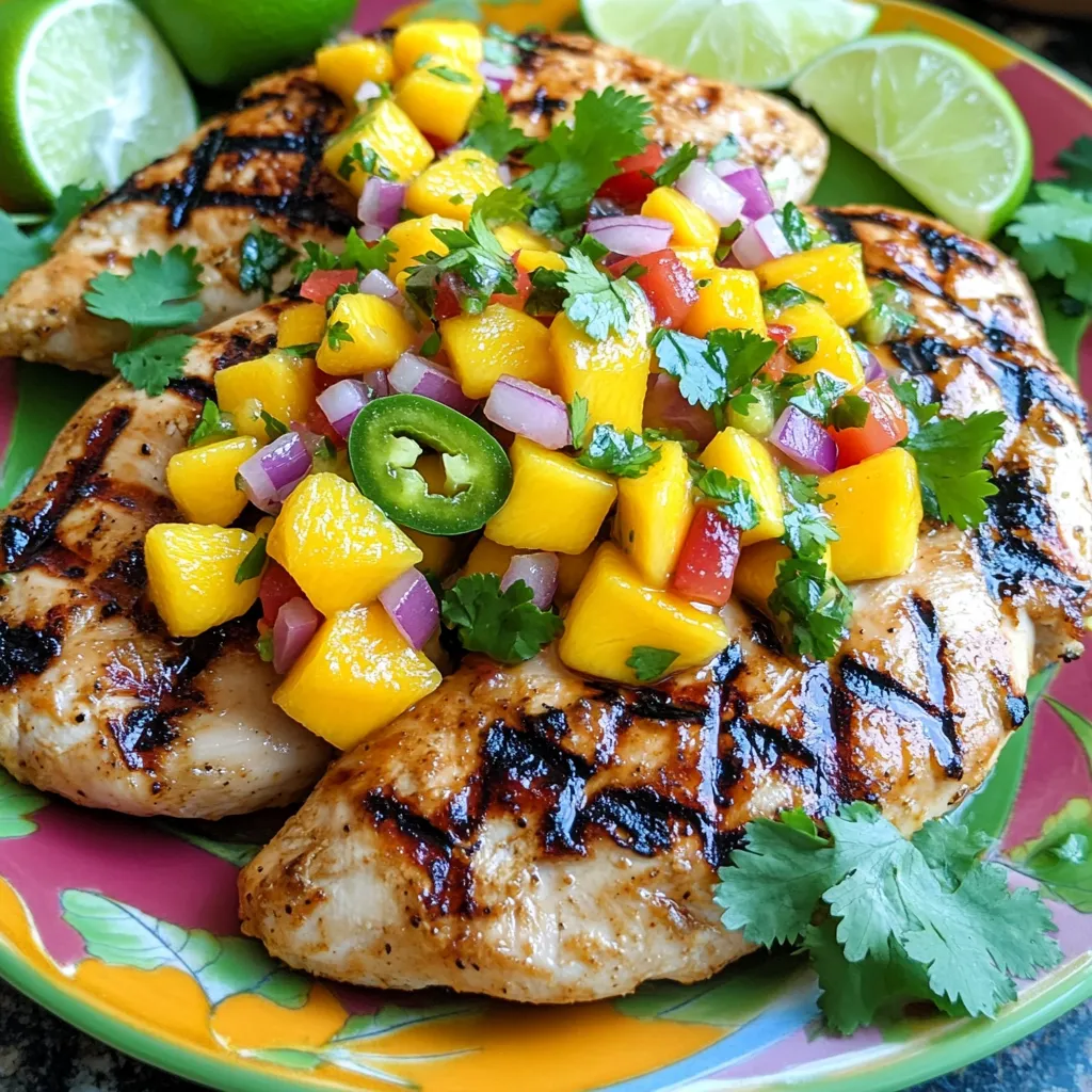 Mango Salsa Chicken Fresh and Tangy Grill Delight