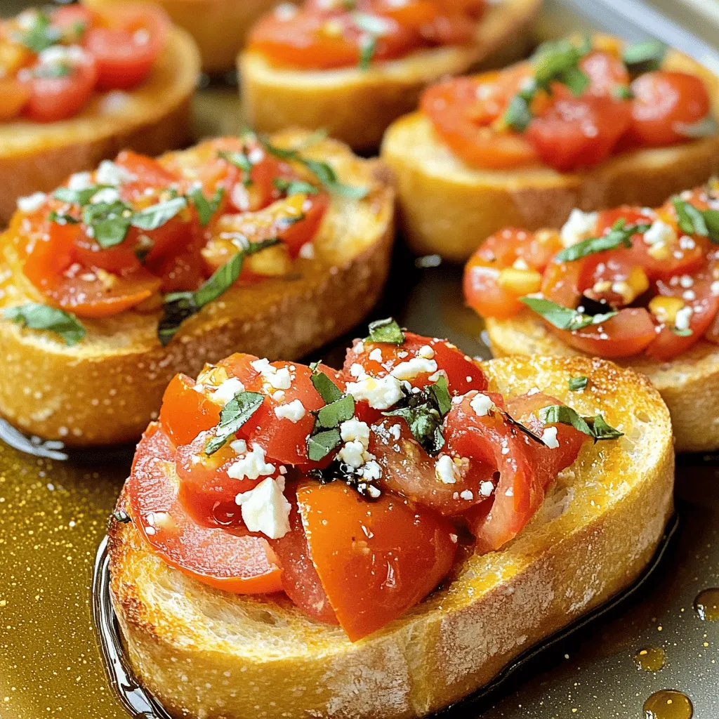 Tomato Basil Bruschetta Fresh and Flavorful Snack