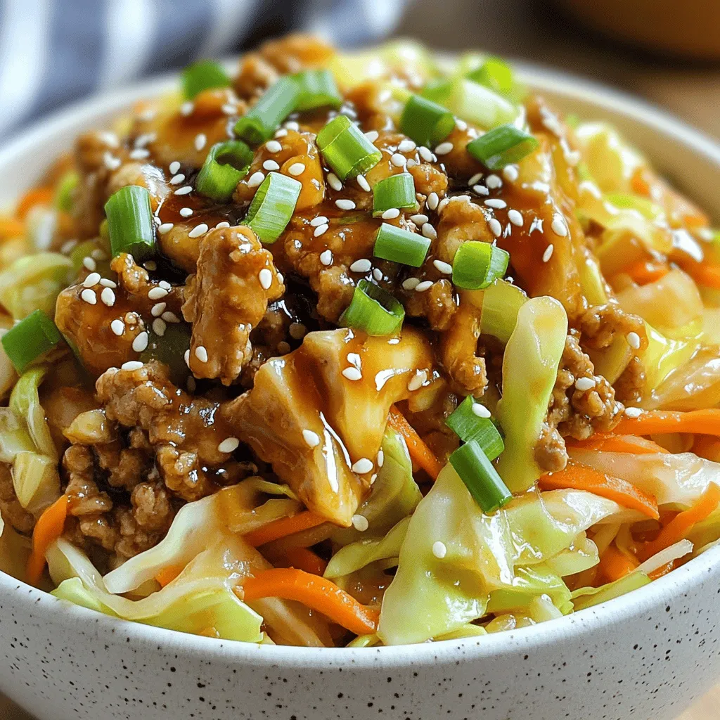 Egg Roll in a Bowl Flavorful and Easy Dinner Idea